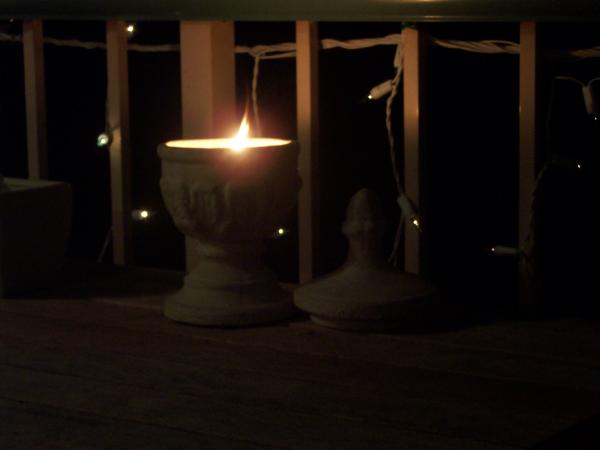 Candles and faery lights