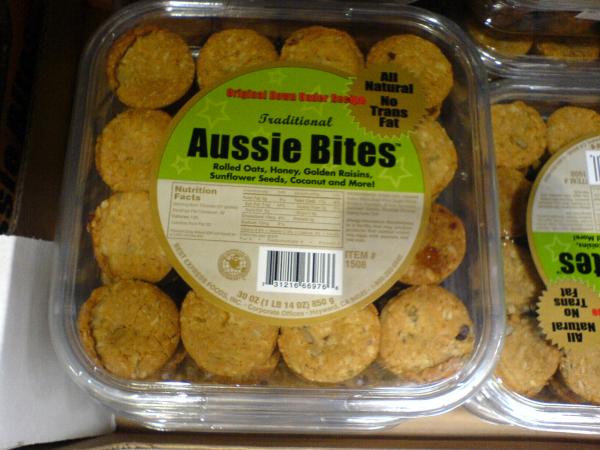 how happy was I to see they had "traditional" aussie bites over here...????????