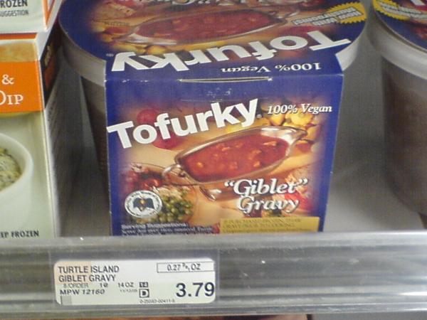 mmm mmm... Can't wait for thanks giving so I can get me some "Tofurky"